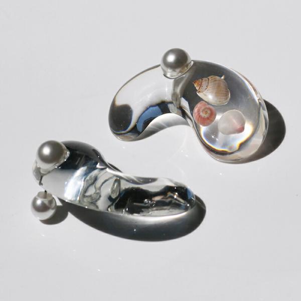 ＼ 訳あり 60%OFF／ Iria Ashimine（イリア アシミネ） / Drop ピアス プ...