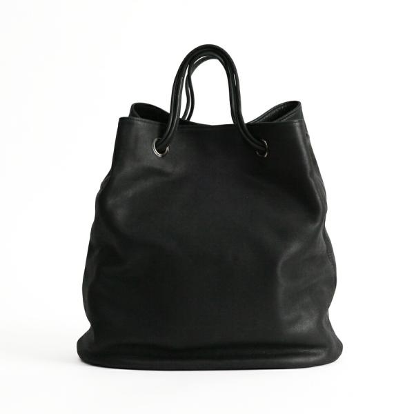 Ense（アンサ） / ヌバック巾着トートバッグ ki303 - ブラック 送料無料