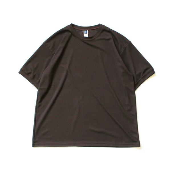 SMOKE T ONE / Dry Pique Tee ドライ鹿の子Tシャツ - Brown