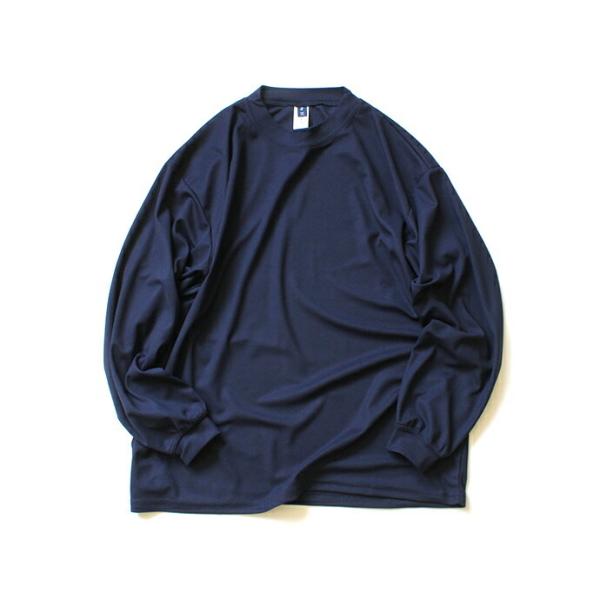 SMOKE T ONE / Dry Pique Mock Neck L/S ドライ鹿の子モックネック...