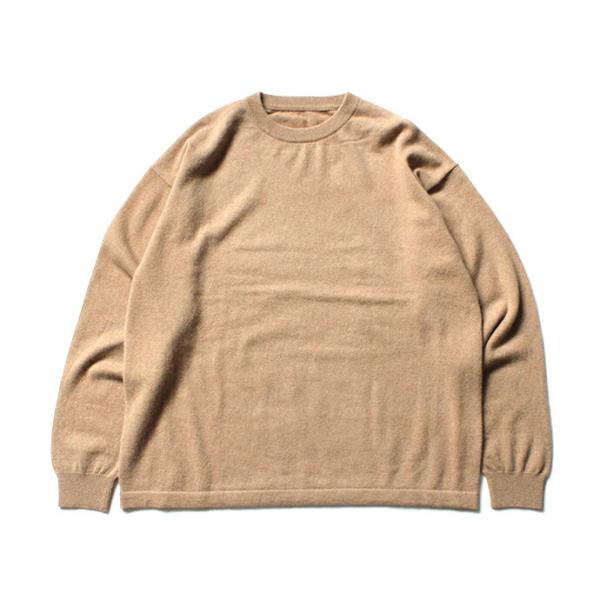 crepuscule　クレプスキュール　2003-009 Cashmere crew - Camel...