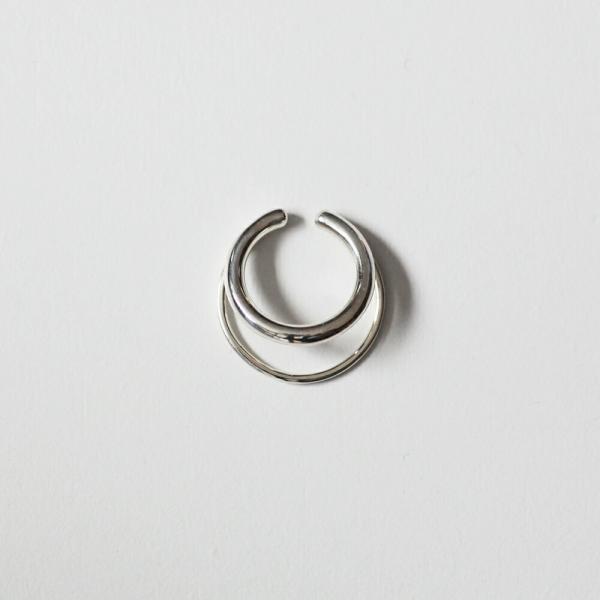 siki (シキ) / DL-EC-SV silver ダブルラインイヤーカフ シルバー