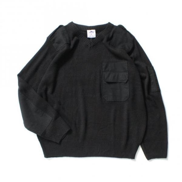 PORTWEST / Nato Sweater コマンドセーター - Black