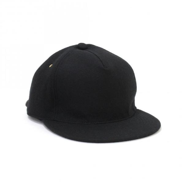 Trad Marks / Basic Cap WM ベーシックキャップ ウールメルトン - Blac...