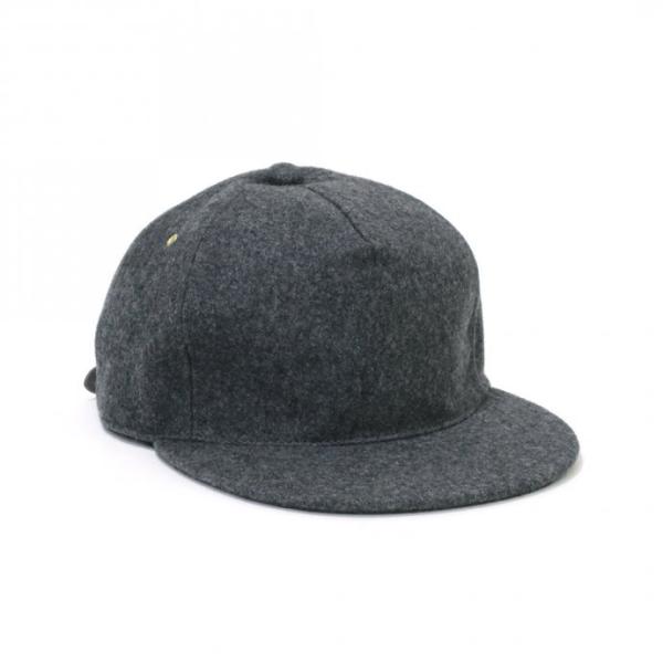 Trad Marks / Basic Cap WM ベーシックキャップ ウールメルトン - Dark...