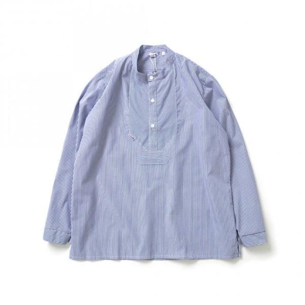 modAS / Sommer Fischerhemd - marine モダス サマーフィッシングシ...