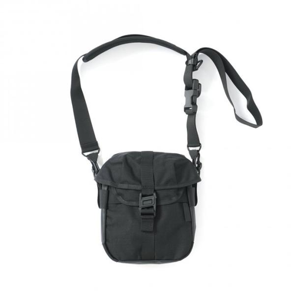 bagjack / メンズ バッグ 黒 メッセンジャーバッグ ショルダー HNTR Pack - B...