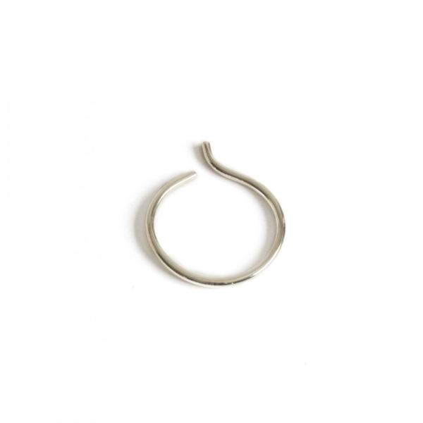 BYOKA（ビョーカ）/ E1802 BOLD HOOP EARCUFF イヤーカフ - シルバー（...