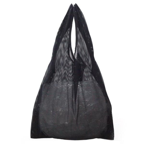 BAGGU（バグゥ） / MESH BAGGU エコバッグ - ブラック ショッピングバッグ マルシ...