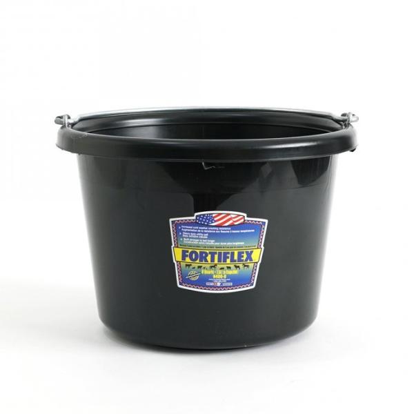 FORTIFLEX / Utility Bucket 8-Quart アメリカ製バケツ - Blac...