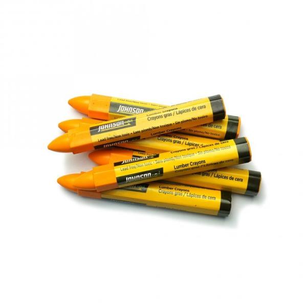 Johnson Level / ランバークレヨン 6本セット - イエロー