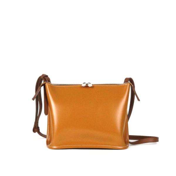 PIENI (ピエニ) SHOULDER S ショルダーバッグ KARAMELLI (キャラメル×ブ...