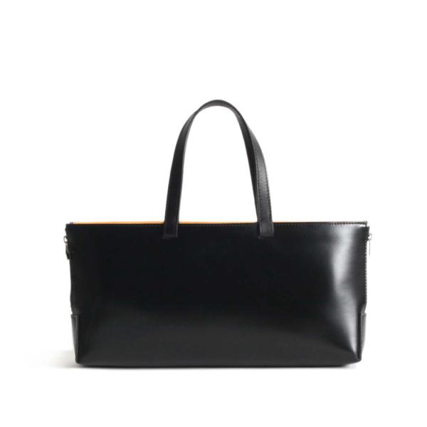 PIENI (ピエニ) YOKO mikro トートバッグ MUSTA (ブラック×ナチュラル) S...