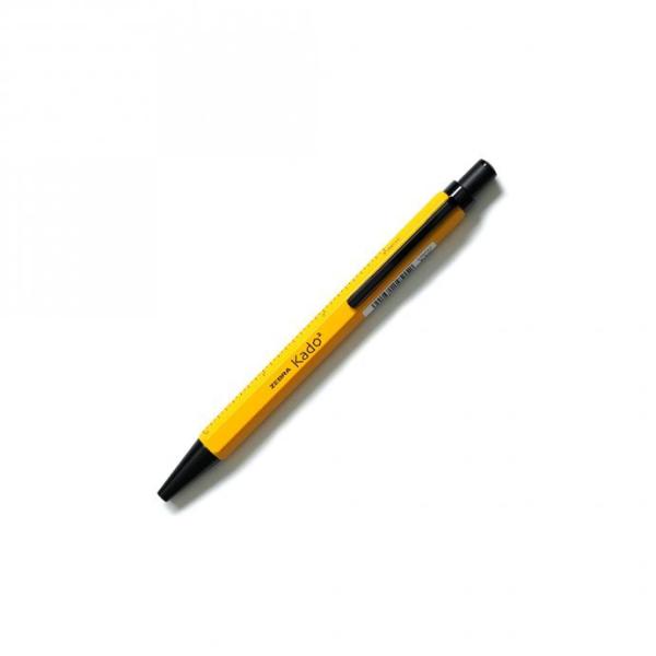ZEBRA / ゼブラ カドカド エマルジョンボールペン 0.7mm イエロー プチギフト プレゼン...