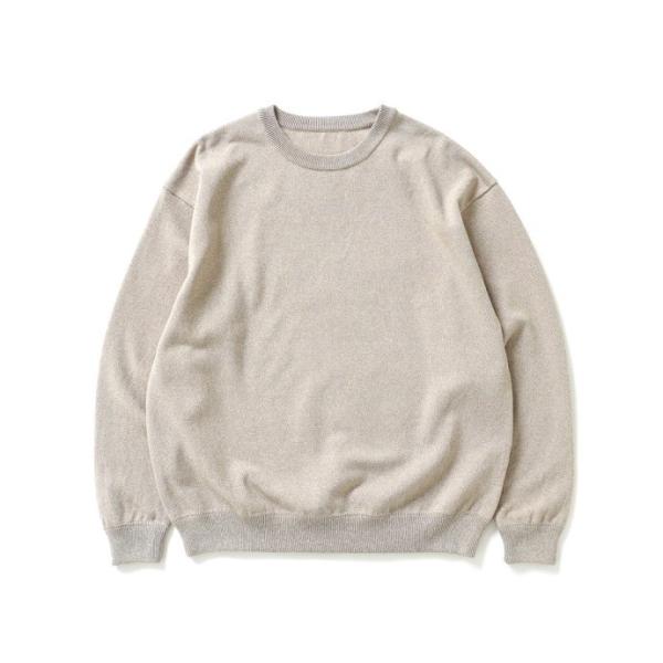 crepuscule クレプスキュール 2201-001 Light Moss Stitch L/S...