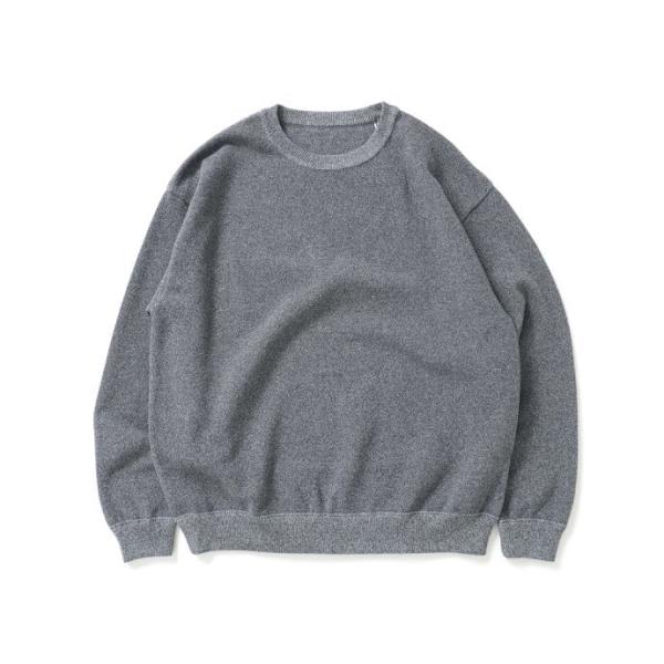 crepuscule クレプスキュール 2201-001 Light Moss Stitch L/S...
