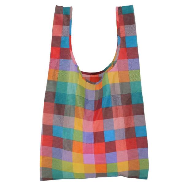 BAGGU (バグゥ) STANDARD BAGGU エコバッグ マドラスチェック 1 ショッピング...