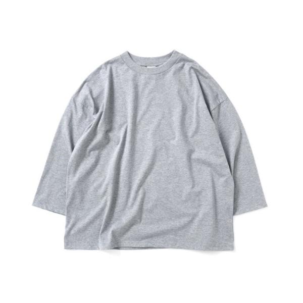 Agreable アグレアーブル クォータースリーブTシャツ ヘザーグレー 2115 - Ash フ...