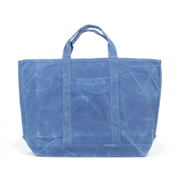 STARLETS (スターレッツ) / sh220101 パラフィン 刺繍 トートバッグ - ブルー