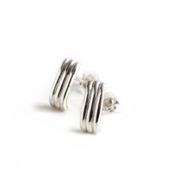 BYOKA（ビョーカ）/ E2101 CLAW PIERCE - シルバー (両耳タイプ) ピアス ...