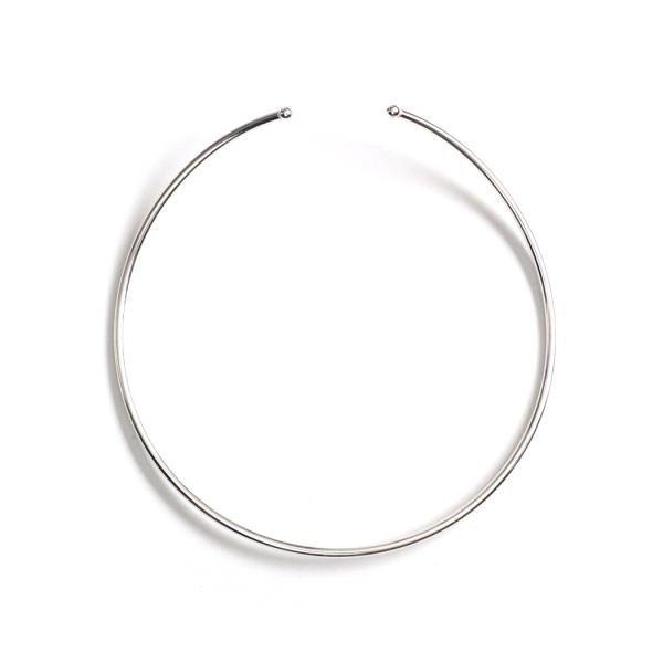 sinc (シンク) / シルバー ラウンド パイプ チョーカー 3mm ネックレスネックレス レデ...