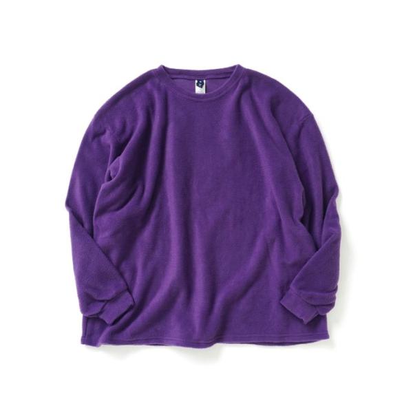 SMOKE T ONE / THE ONE MORKSKIN POLAR FLEECE L/S SH...