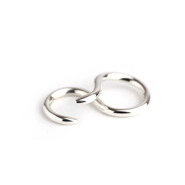 BYOKA（ビョーカ）/ R2205 THICK IVY W RING - シルバー