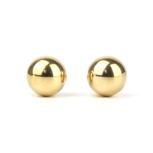 sinc (シンク) / Ball ピアス L ゴールド 10mm PG07 (両耳タイプ)