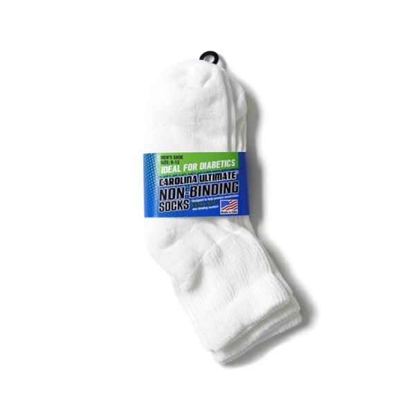 Jefferies Socks / 2ペアパックソックス ホワイト Carolina Ultimat...