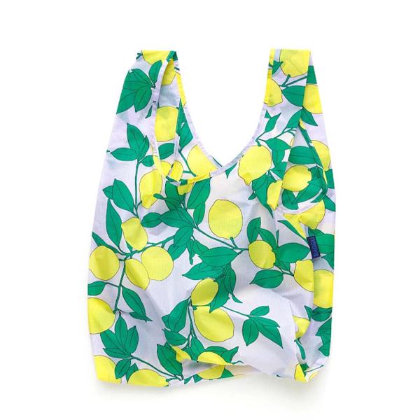 BAGGU バグー STANDARD エコバッグ レモンツリー 2023年 新色 洗濯可能 折り畳み...