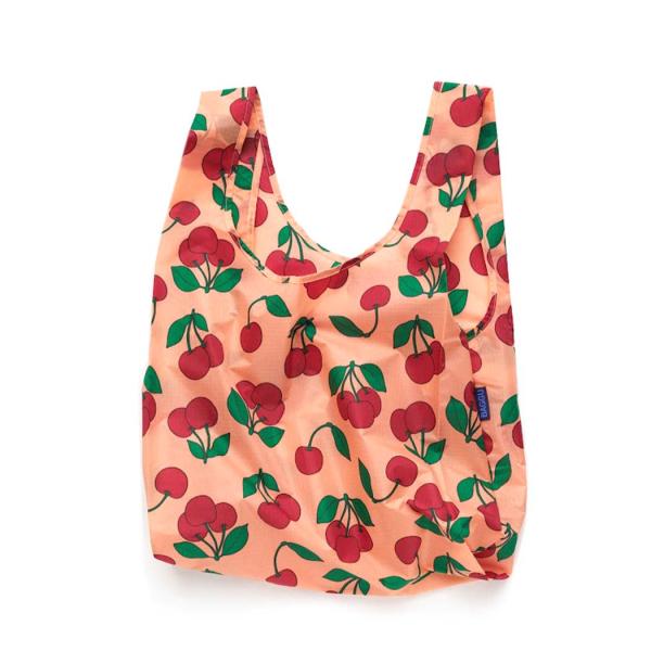BAGGU バグー STANDARD エコバッグ オレンジチェリー 2023年 新色 洗濯可能 折り...