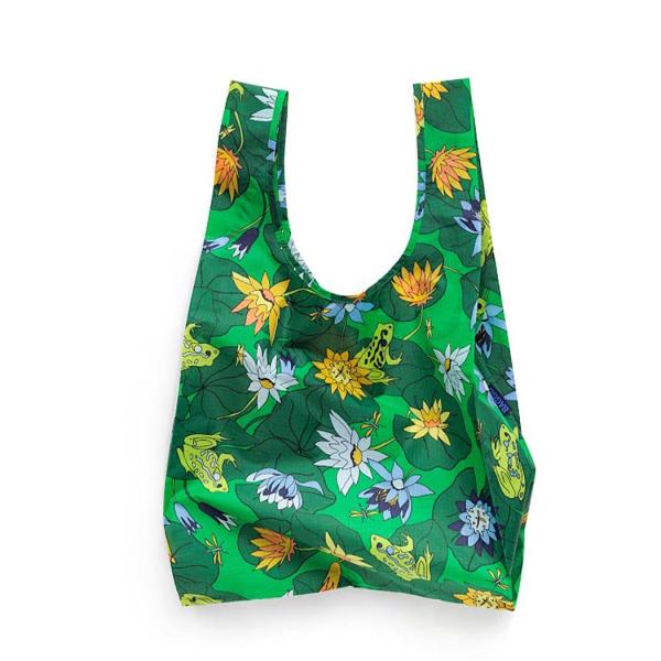 BAGGU バグー STANDARD エコバッグ ロータスｘフロッグ バッグ a4 レディース 軽量...