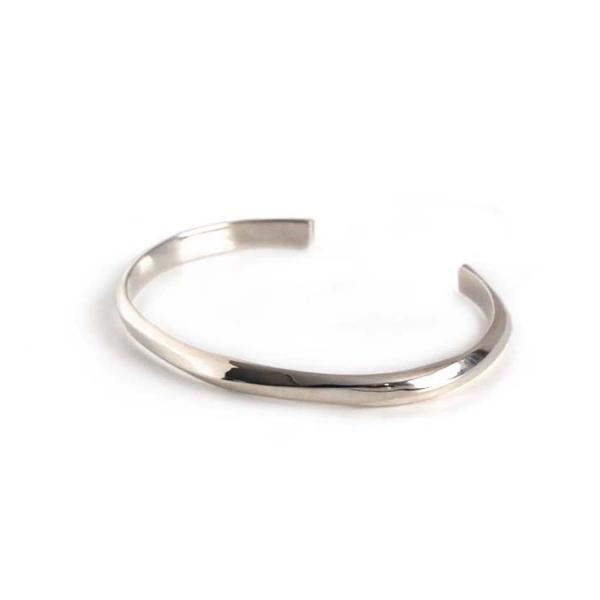 BYOKA ビョーカ W1901 CREAM CUFF クリーム カフ バングル シルバー ブレスレ...