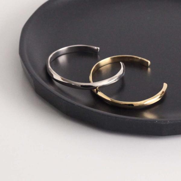 BYOKA ビョーカ GW1901 G.CREAM CUFF クリーム カフ バングル ゴールド ブ...