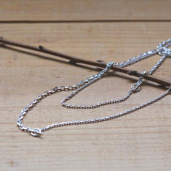 BYOKA ビョーカ N2401 2B4N CHAIN NECKLACE シルバー チェーン ネック...