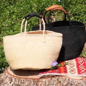 サイザル カゴバッグ ラウンド M K1104...の詳細画像5