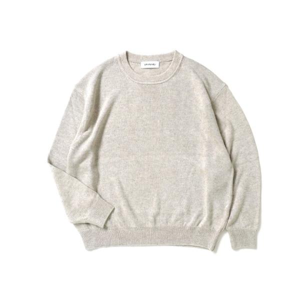 reverve / RV23S003 LONG SLEEVE PULLOVER - NATURAL ...