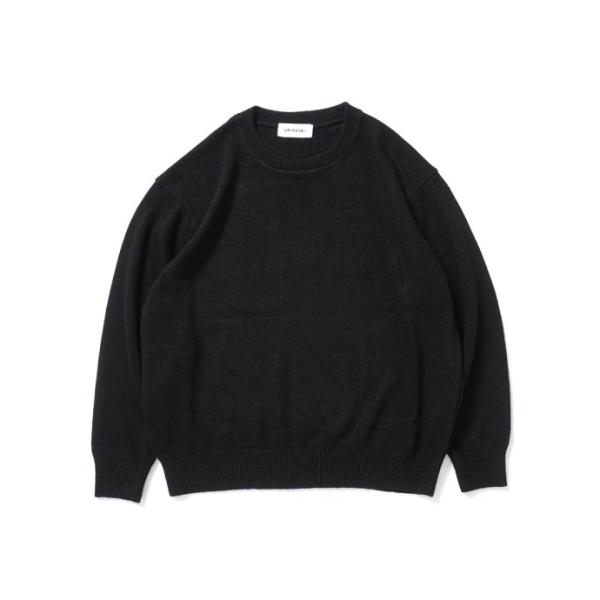 reverve / RV23S003 LONG SLEEVE PULLOVER - BLACK ロン...