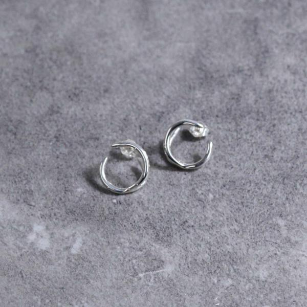 BYOKA ビョーカ E2501 BRANCH PIERCE S ピアス シルバー (両耳タイプ) ...