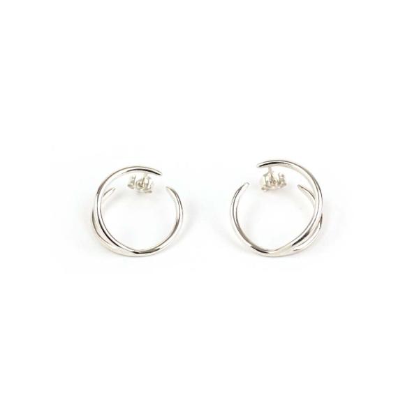 BYOKA ビョーカ E2502 BRANCH PIERCE L ピアス シルバー (両耳タイプ) ...