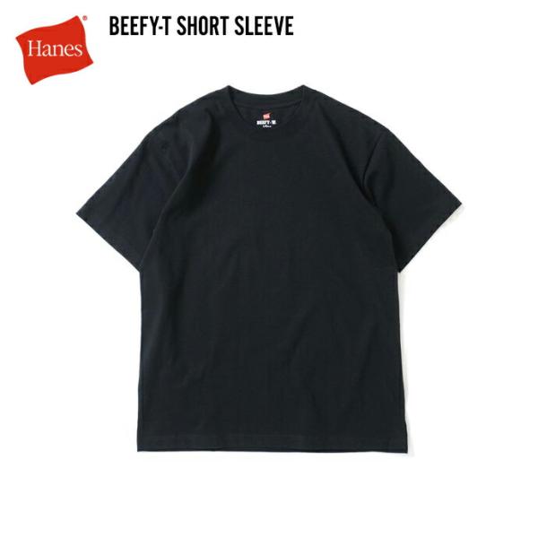 Hanes ヘインズ / BEEFY-T ビーフィー 半袖Tシャツ ブラック #090 H5180 ...