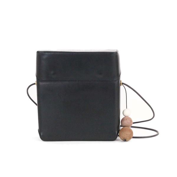 Sarah mu サラミュー BN-002 BK ボックス ショルダーバッグ ブラック レディース ...