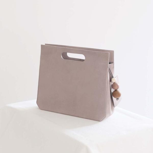 Sarah mu サラミュー BN-004 GRY トート &amp; ショルダーバッグ グレージュ レディ...