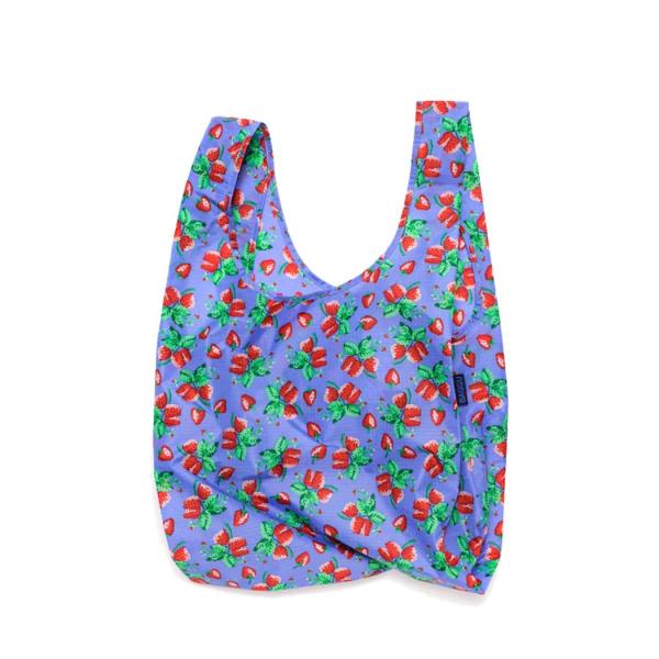 BAGGU バグー エコバッグ  ワイルドストロベリー100%リサイクルナイロン STANDARD ...