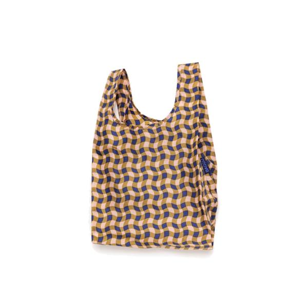 BAGGU バグー エコバッグ  ウェービーギンガムピーチ100%リサイクルナイロン BABY ベビ...