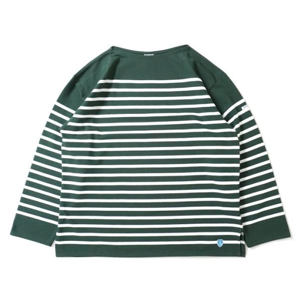 オーシバル ORCIVAL ボーダー オーバーサイズ ラッセル フレンチ セーラー 長袖 Tシャツ ...