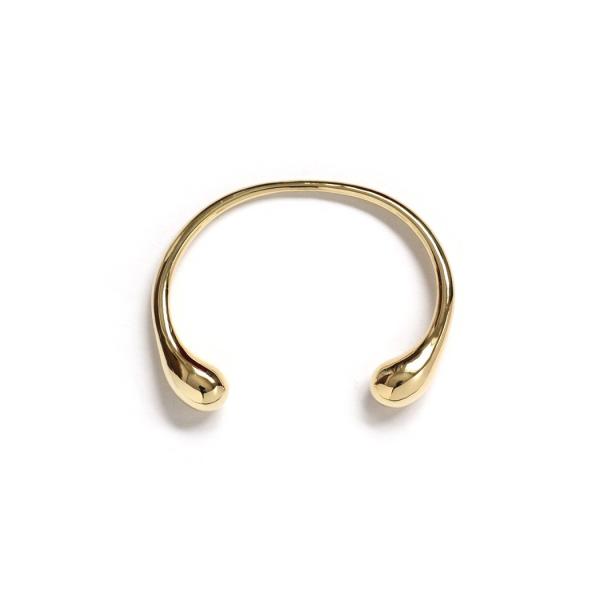 BYOKA ビョーカ GW2601 G.BUD CUFF カフ ブレスレット バングル - ゴールド