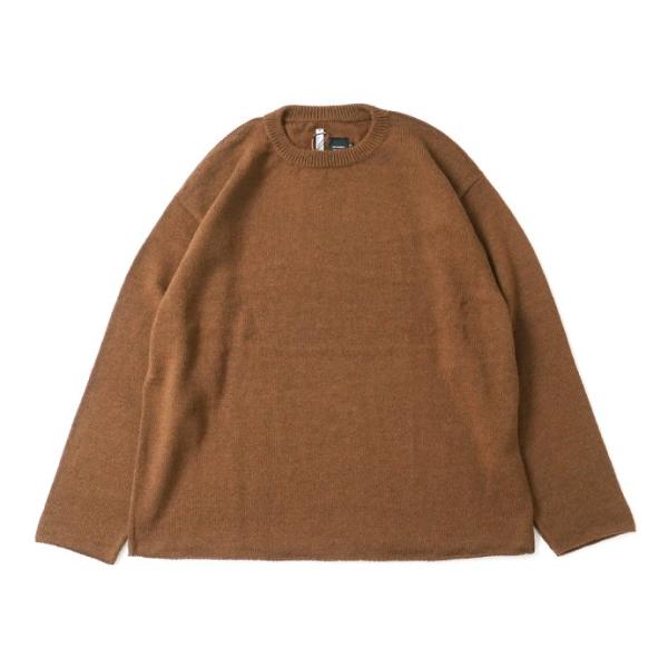 THIBAULT VAN DER STRAETE / アルパカウール クルーネックプルオーバー VI...