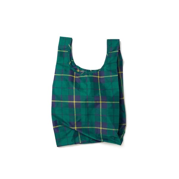 BAGGU バグー エコバッグ BABY タータングリーン 日本限定モデル 正規品 サブバッグ ジム...