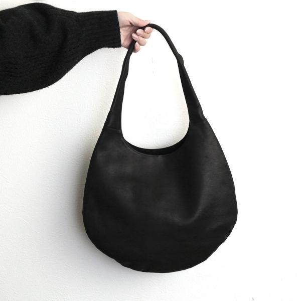 Sarah mu サラミュー BN-005 ワンショルダーバッグ M ブラック レディース ショルダ...